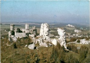 Ogrodzieńca castle ruins, Podzamcze, Krakow Upland Postcard