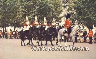 Mounted Guards in the Mall London England, United Kingdon of Great Britain Un...