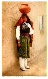 A Woman of Islete Pueblo