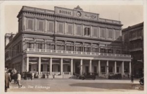 Egypt Alexandria The Exchange Bank Building Real Photo