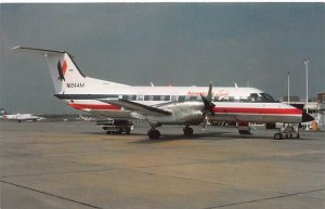 Airplane Postcards      American Eagle Embraer 120 Brazilia   N124AM  