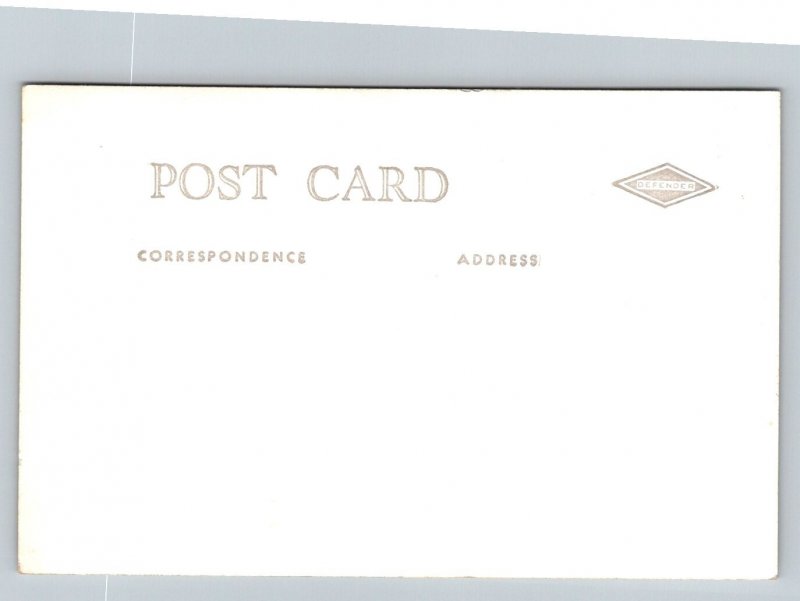 RPPC  Ship Boat in High Seas     Postcard