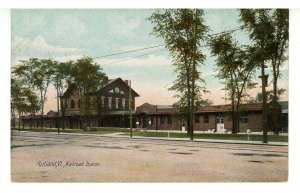 VT - Rutland. Railroad Station