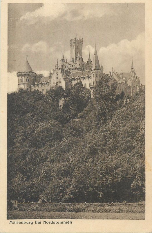Germany Postcard Marienburg bei Nordstemmen