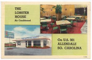 Allendale, SC, Views of The Lobster House Restaurant