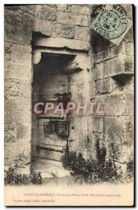 Postcard Old Prison Ligny en Barrois Door Jail B Pierre de Luxembourg