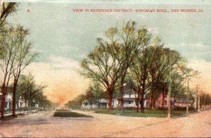 Iowa Des Moines Kingman Boulevard Residence District