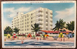 Vintage Postcard 1950 The Patrician Hotel, Miami Beach, Florida (FL)