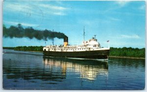 Postcard - S. S. Norisle, Manitoulin Island - Canada