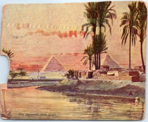 M-54951 The Pyramids from Giza Egypt