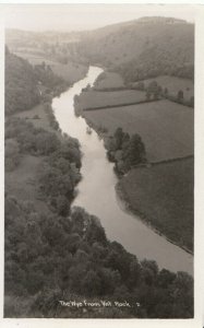 Herefordshire Postcard - The Wye from Yat Rock - Ref 15883A