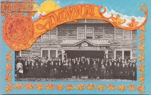 Dawson Yukon Northern Commercial Co People Klondike Trading Co Postcard H37