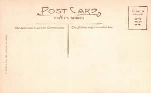 Vintage Postcard 1910's Bath, Old Pulteney Bridge and Weir England UK