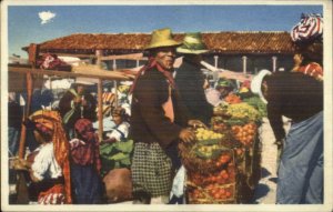 Guatemala San Francisco El Alto Old Postcard #3