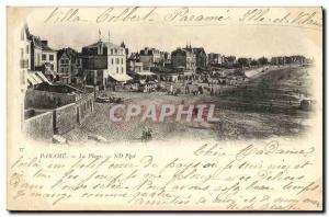 Old Postcard Parame The Beach