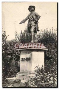 Old Postcard Statue Chevert