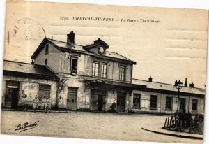 CPA CHATEAU-THIERRY La Gare (280382)