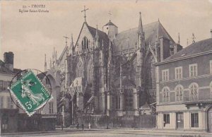 France Troyes Eglise Saint Urbain 1910