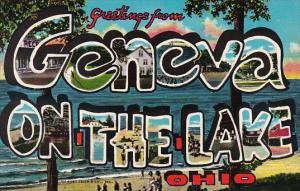 Ohio Greetings From Geneva On The Lake