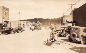 J78/ Ozarks Missouri RPPC Postcard c1940s Hillbilly Transportation Store 202