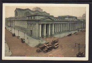 Pennsylvania Station New York NY Post Card 5275