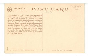 CO - Las Animas. Old Home of Kit Carson