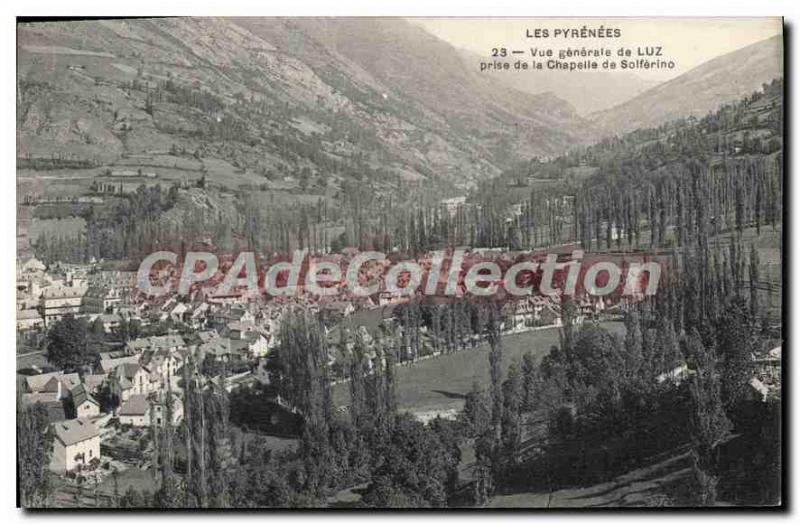 Old Postcard Jack Luz Vue Generale De La Chapelle Solfrino