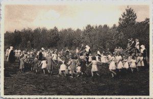 Belgium Ravels Vrouw van de Kempen School voor Zwakke Meisjes Postcard C137