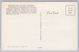 Natchez Mississippi~Stanton Hall~Vintage Postcard