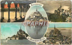 Modern Postcard Souvenir of Mont Saint Michel