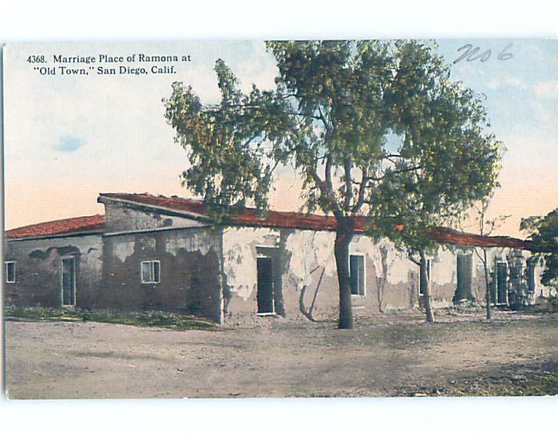 Unused Divided-Back POSTCARD FROM San Diego California CA HM6021