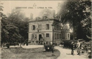 CPA liancourt l'hotel de ville (1207364) 