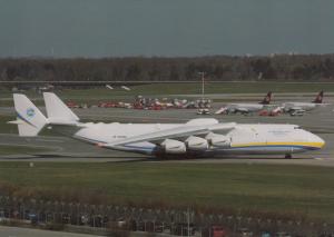 ANTONONV AIRLINES, AN-225 Mriya, unused Postcard