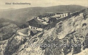 Hotel Hochschneeberg Austria 1907 