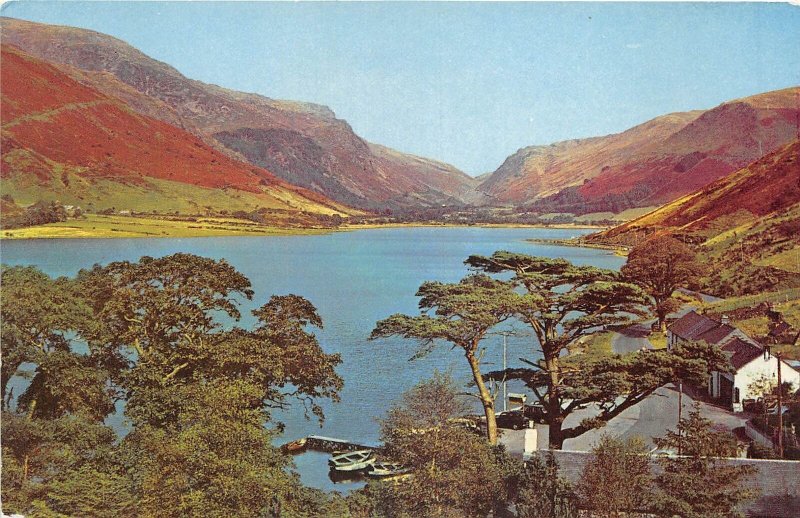 US53 UK real photo Wales merionetshire Tal Y Llyn and Cader Idris 