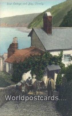 Rose Cottage & Bay Clovelly UK, England, Great Britain Unused 