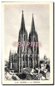 Old Postcard The Cathedral Cologne