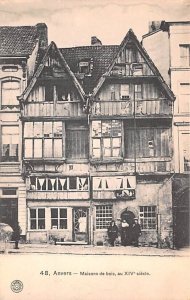 Maisons de Bois, aud XIV siecle Anvers Belgium Unused 