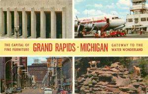 MI, Grand Rapids, Michigan, Auditorium, Airport, Monroe Avenue, Monkey Island