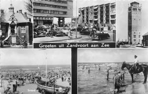 BG8215 zandvoort aan zee horse car voiture  netherlands CPSM 14x9cm