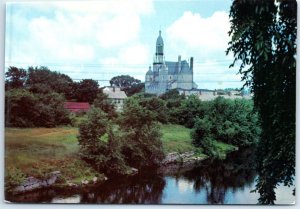 Postcard - St. Francis Xavier Church - Nashua, New Hampshire