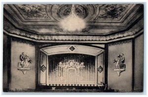 c1930's Interior Of Opera House Central City Colorado CO Vintage Postcard