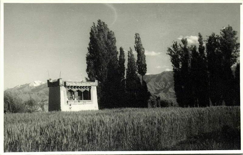india, LEH, Himalaya, Unknown Tibetan Buddhism Shrine (1940s) Real Photo