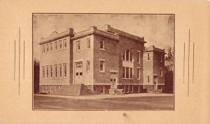 Memphis Missouri Christian Church Street View Antique Postcard K80795