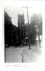 RPPC  ARKADELPHIA, AR Arkansas    COURT HOUSE  View    c1950s   Postcard