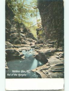 Unused Pre-1907 POOL OF NYMPHS IN WATKINS GLEN Finger Lakes New York NY n5618