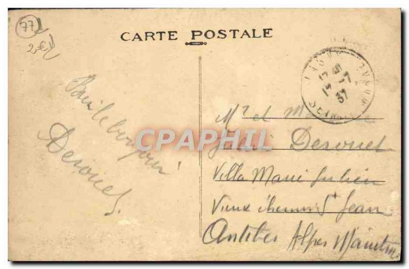 Postcard Old Lagny Bords de Marne