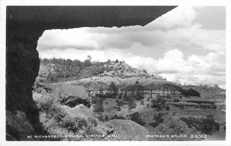 Eastman Studios Richardson Mineral Springs California 1940s RPPC real photo 7784