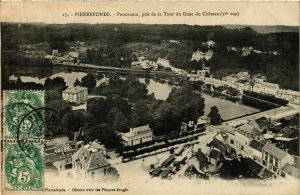 CPA PIERREFONDS Panorama pris de la Tour du Guet (864991)