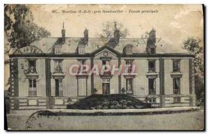 Old Postcard Montlieu Pres Rambouillet Main Facade